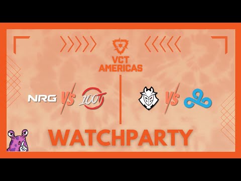 NRG vs 100T & G2 vs C9 | VCT Americas Kickoff #VCTWatchparty | !patreon !socials