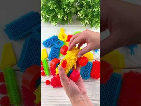 Конструктор для детей пластиковый 'Ёжик' / Развивающие игрушки от 3 лет