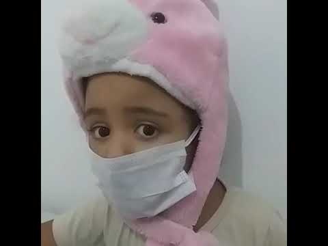 Ester alertando as pessoas ficarem em casa, por causa do Cu coonas Visu