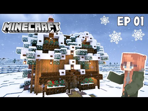 Red's Wild Winter Adventure ❄️ | Minecraft Let's Play EP1