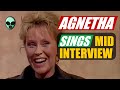 Agnetha Bursts Into Song Mid Interview Agnetha Faltskog From ABBA Sings Swedish Folk Music Live