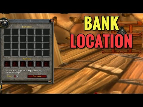 Thunder Bluff Bank Location (WoW Classic)
