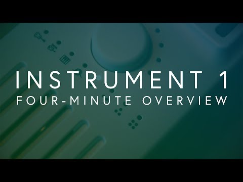 The Artiphon INSTRUMENT 1: Four-minute Overview