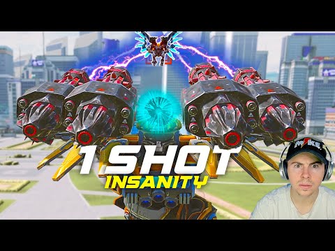 First Ever OVERPOWERED Zeus... Seven '1 Shot Kill' Insanity | MORE Damage | War Robots