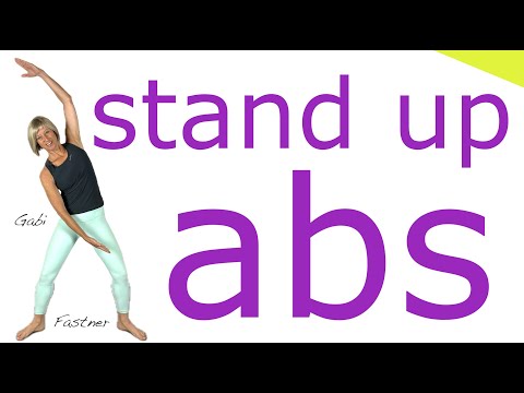 🐇 13 min. Bauchmuskel-Workout kompakt, im Stehen, ohne Geräte
