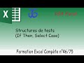 Structure de test en VBA Excel : If Then EndIf