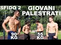 SFIDO DUE GIOVANI PALESTRATI! I FUTURI CAMPIONI NAZIONALI DI CALISTHENICS! 90KG VS 55KG!
