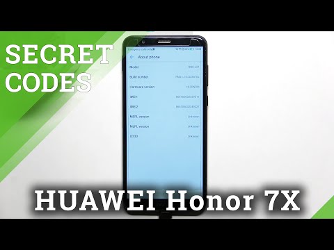 Secret Codes for HONOR 7X – List of Quick Codes