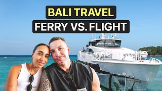 BALI to LOMBOK Travel Vlog - Ferry vs Flight?
