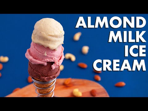 THE BEST Cashew & Almond Milk Ice Cream Recipes!