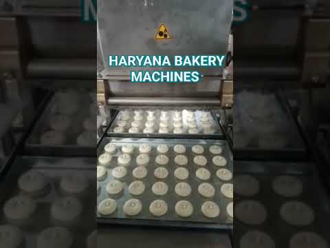 Cookies dropping machine