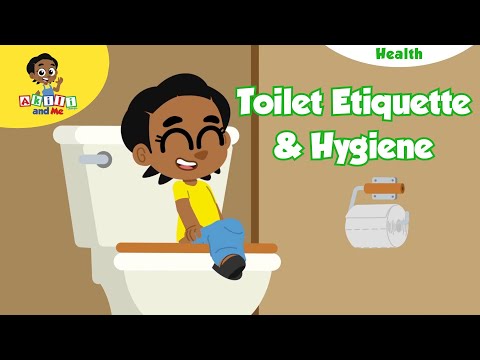 Toilet Etiquette & Hygiene | Health & Saftey with Akili | Brand New Akili and Me #hygienematters