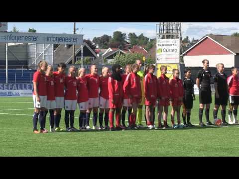 Finale Åpen Nordisk 2016 Norge mot Tyskland J16