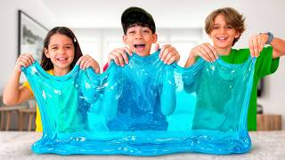 Jason and Friends Play with Slime Story