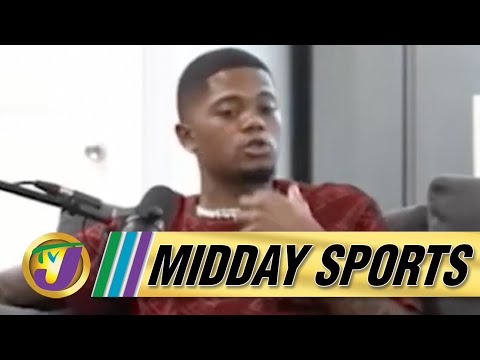 Leon Bailey Clarifies Early Days with the Reggae Boyz TVJ Midday Sports Nov 29 2022