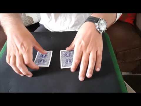Impossible card vanish (4 ace trick)