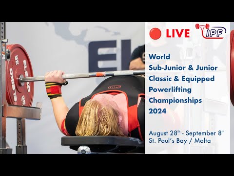 Men SJr/Jr, 53 kg classic - World Sub-Junior & Junior Powerlifting Championships 2024