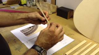Guitar making course, making the rosette, Part1