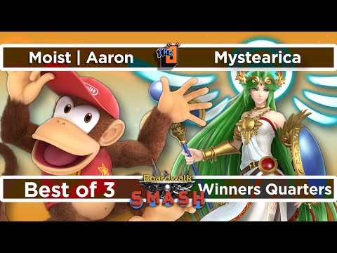BWS 63 Winners Quarters - Moist | Aaron (Diddy Kong) v Mystearica (Palutena) - CFL SSBU