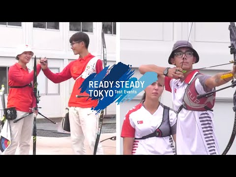 China v Turkey – recurve mixed team 1st round | Tokyo 2020 Olympic Test