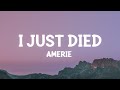 Amerie I Just Died Lyrics