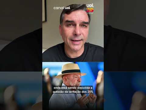 Flávio Bolsonaro diz que Lula ‘lambe botas da China’ e defende acordo comercial com os EUA