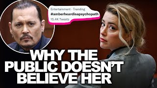 Why The Public Believes Johnny Depp &amp; Doesn&#39;t Believe Amber Heard - Experts React!