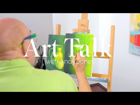 Learn Color Theory While Painting a Green Still Life - Art Talk with Andy Jones