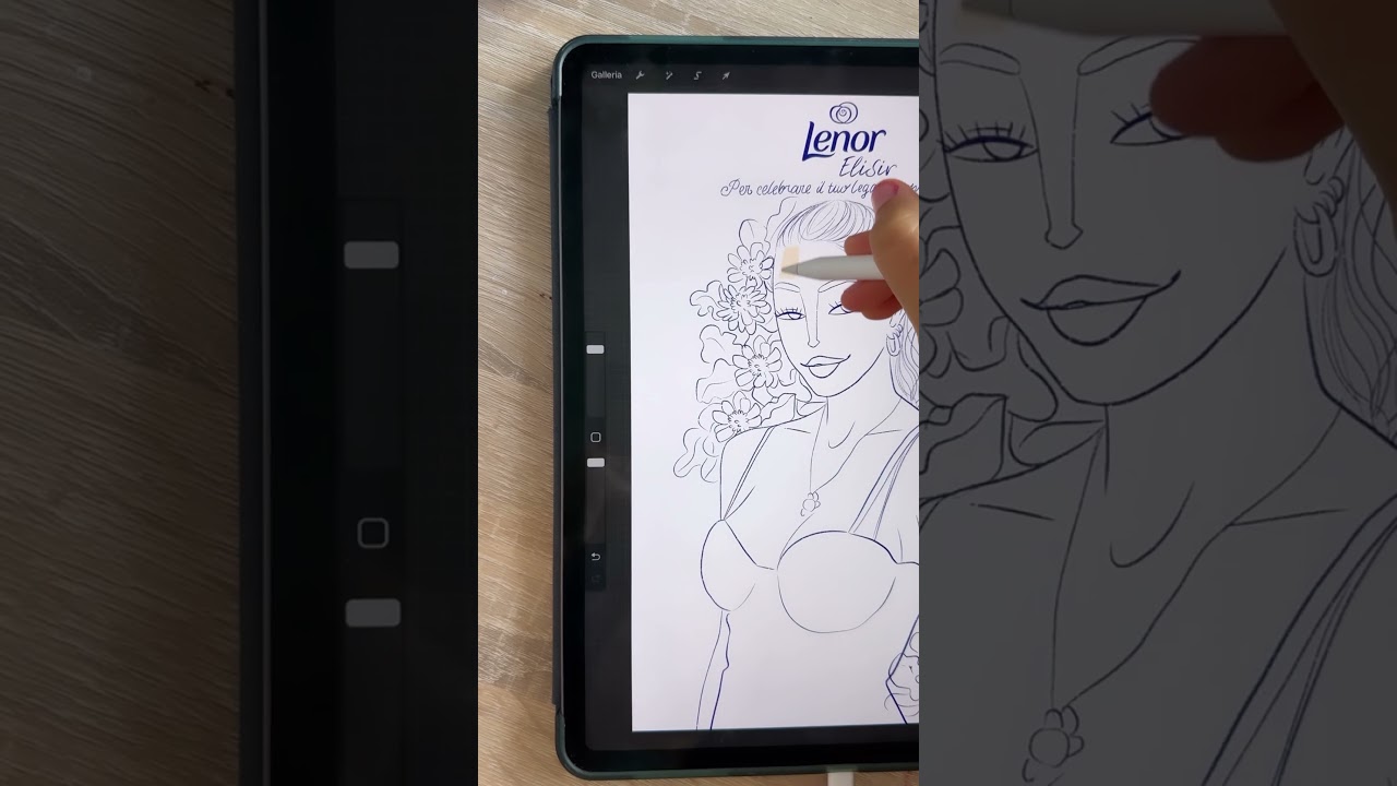 Italian lands and portraits for Lenor