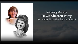 Funeral Service: Dawn Perry