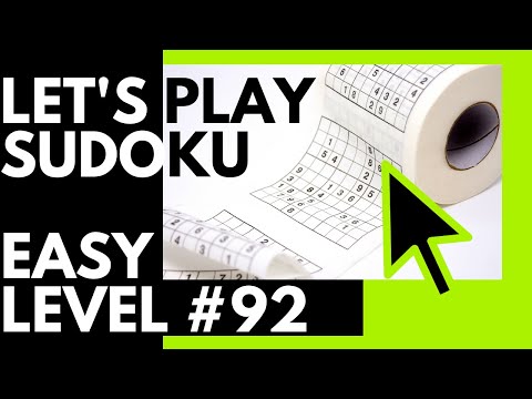 Sudoku Series Easy Level in 2021 | Math Tutor Edu | Sudoku #92