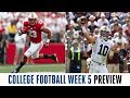 College Football Week 5 Preview: Wisconsin vs Northwestern, Rutgers vs Michigan, more |CBS Sports HQ