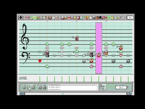 Mario Paint | Decisive Battle! Overcome the Naughty Mind - Kirby Fighters 2