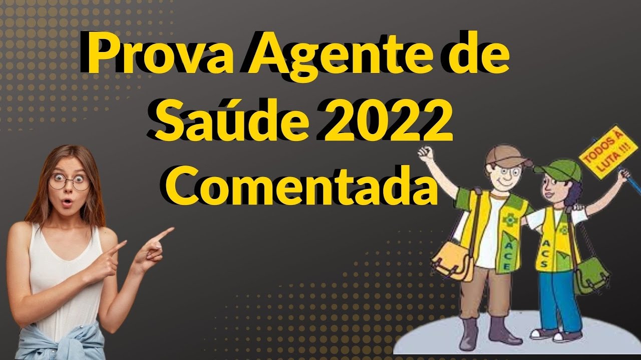 Prova Agente de Saúde 2022 Completa😱😍ACS