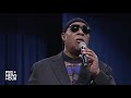 WATCH: Stevie Wonder Pays Tribute To Aretha Franklin At Her 'Celebration Of Life' Memorial
