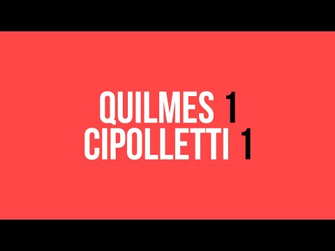 Nacional B 1987/1988 - Fecha 1: Quilmes 1 - 1 Cipolletti
