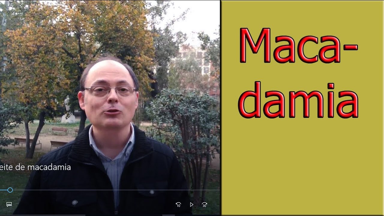 ACEITE de MACADAMIA , beneficios y propiedades. NO DEJA SENSACIÓN GRASA SOBRE LA PIEL. 😍