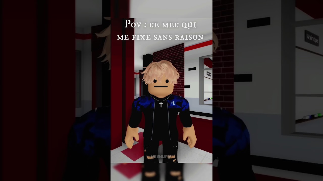 Pov : Ce mec qui me fixe sans raison - #roblox #shorts