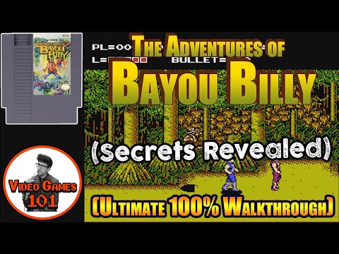 Bayou Billy Walkthrough | 100% Guide | Video Games 101