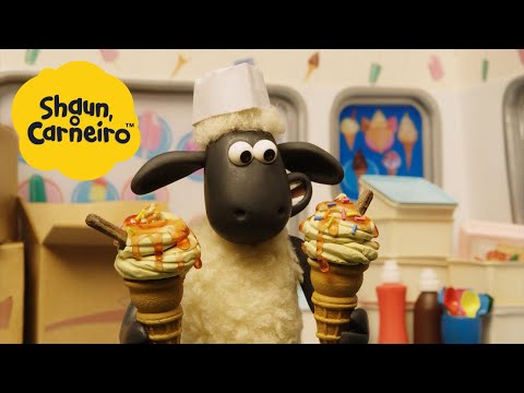 O caminh&atilde;o do sorvete 🐑Shaun, o Carneiro [Shaun the Sheep] Epis&oacute;dio Completo |Cartoons Para Crian&ccedil;as