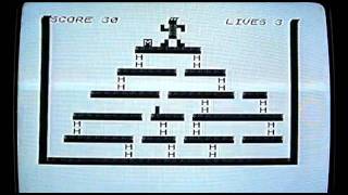 Kongs Revenge on 16k Sinclair ZX81. Gameplay & Commentary