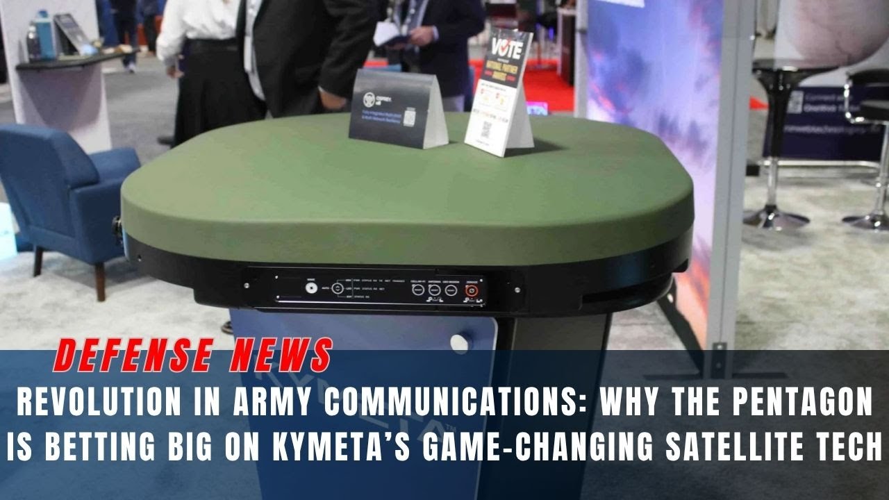 Kymeta Osprey u8: The Satellite Tech Transforming U.S. Army Communications