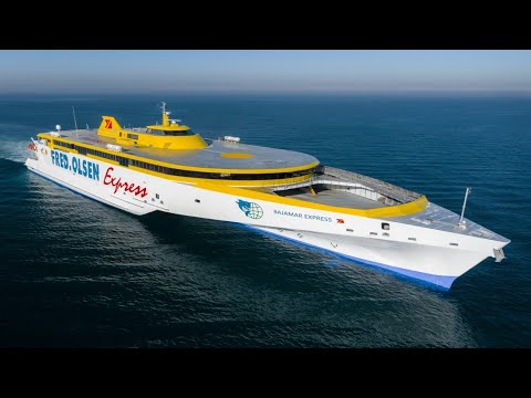 WORLD’S FIRST AND LARGEST HIGH SPEED PASSENGER TRIMARAN FERRY