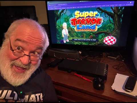 Super Trevor Land - Video Game - AmigaOS MorphOS Windows MacOS Linux - Hollywood Created - Amiga OS