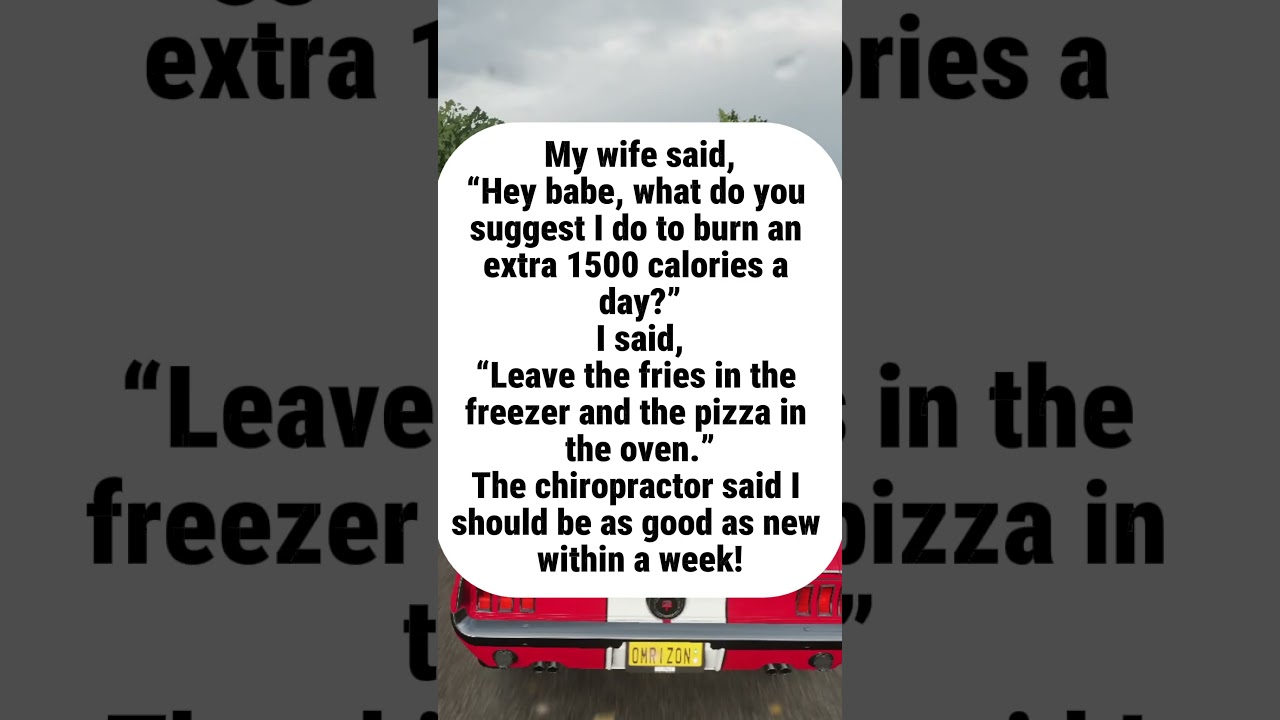 Calorie Burner Advice#funny #comedy #fyp #shorts #memes #trending #anecdote #jokes