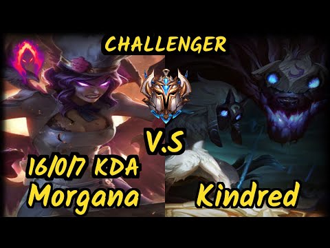 PNG Minerva (MORGANA) vs KINDRED - 16/0/7 KDA JUNGLE CHALLENGER GAMEPLAY - BR