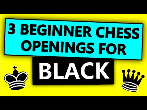 3 Beginner Chess Openings You Can Play With Black!