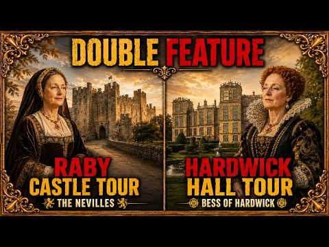 Raby Castle AND Hardwick Hall - The Formidable Bess of Hardwick And The Mighty Nevilles