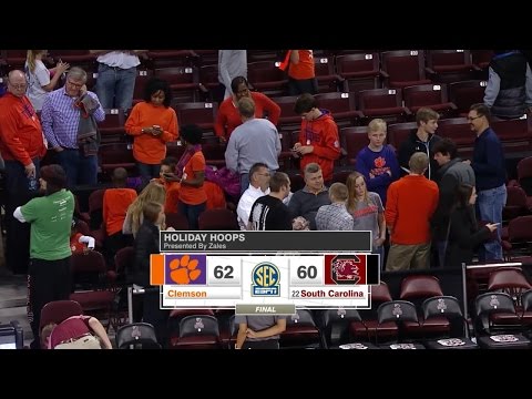 RECAP: Men's Basketball vs. Clemson — 12/21/16