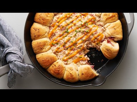 Reuben Skillet Dip and Biscuit Sliders | Pillsbury...